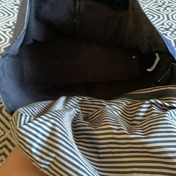 EUC BLUE CALFHAIR TOTE - Picture 4 of 4